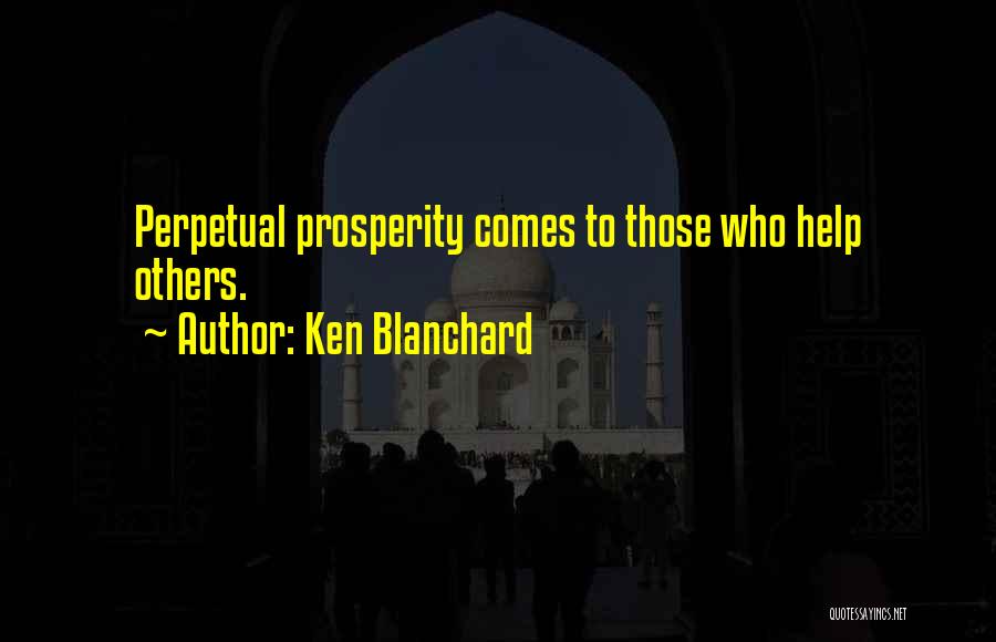 Blanchard Quotes By Ken Blanchard