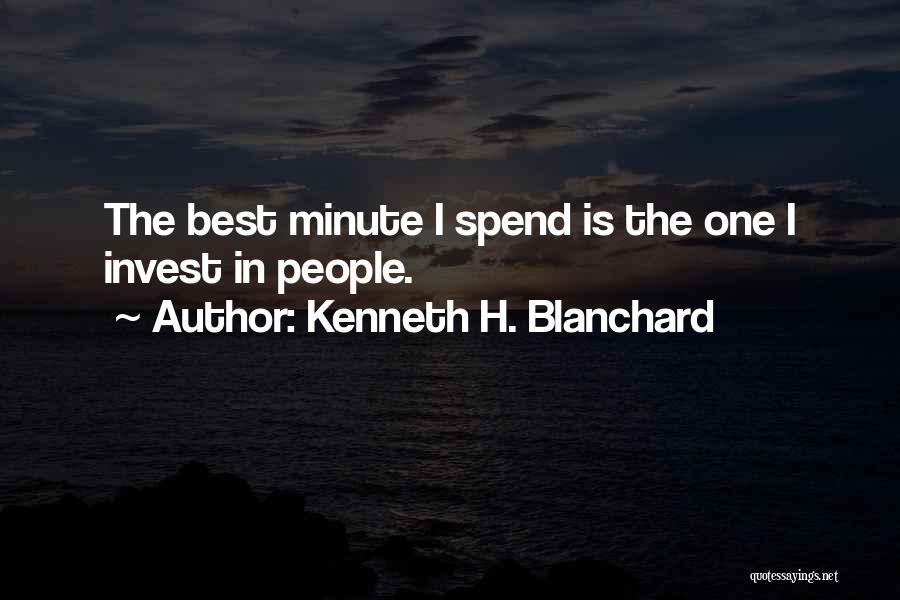 Blanchard Quotes By Kenneth H. Blanchard