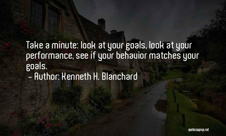 Blanchard Quotes By Kenneth H. Blanchard