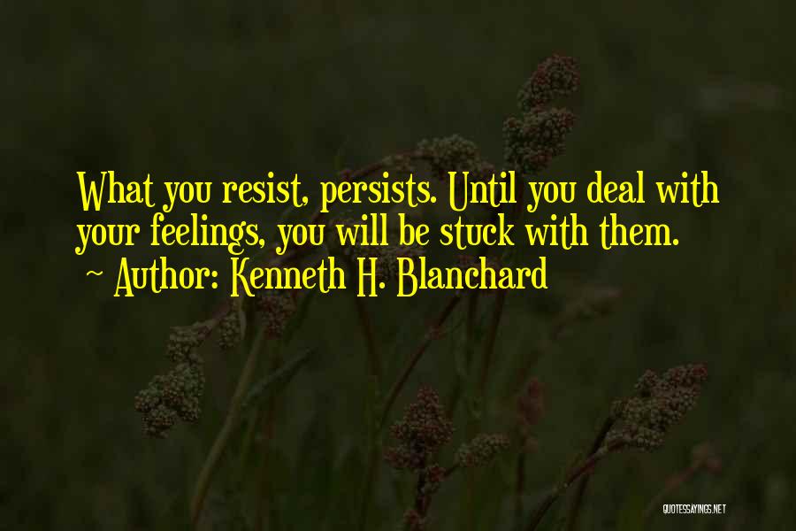 Blanchard Quotes By Kenneth H. Blanchard