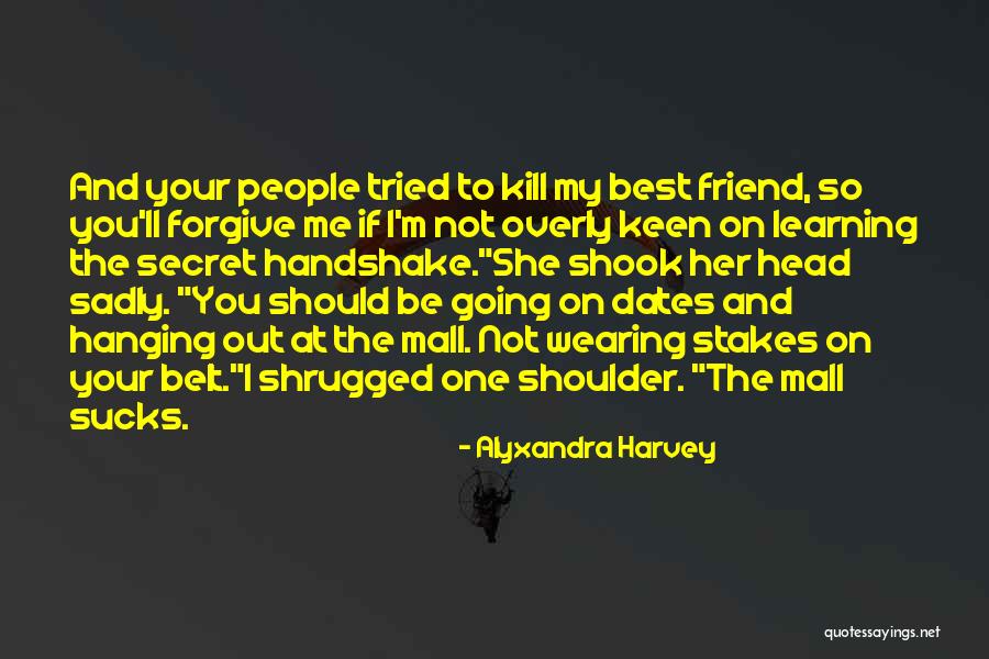Blanched Broccoli Quotes By Alyxandra Harvey