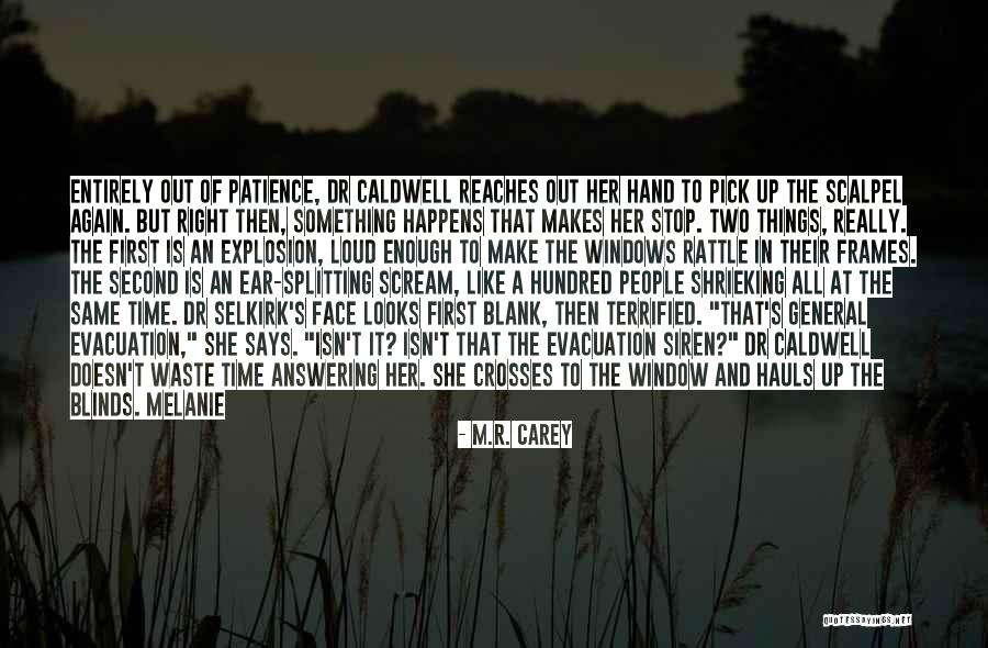 Blank Face Quotes By M.R. Carey Blank Face Quotes By M.R. Carey