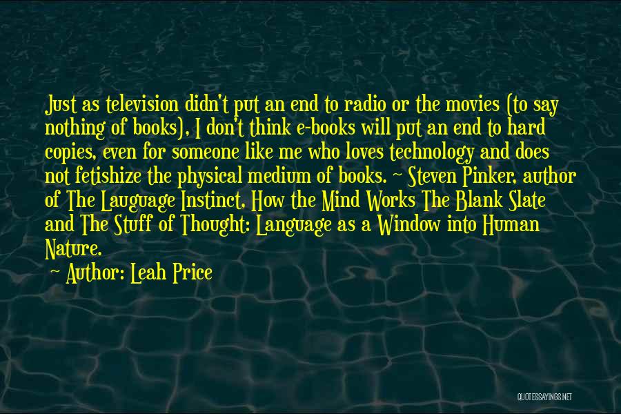 Blank Mind Quotes By Leah Price