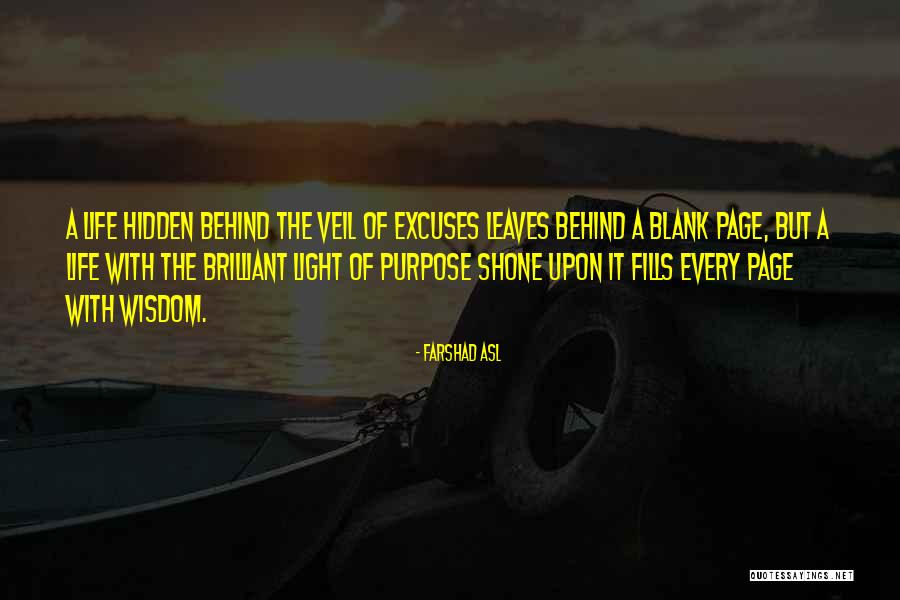 Blank Page Life Quotes By Farshad Asl Blank Page Life Quotes By Farshad Asl