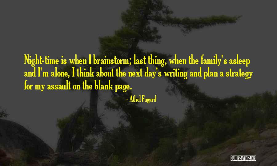 Blank Page Quotes By Athol Fugard Blank Page Quotes By Athol Fugard
