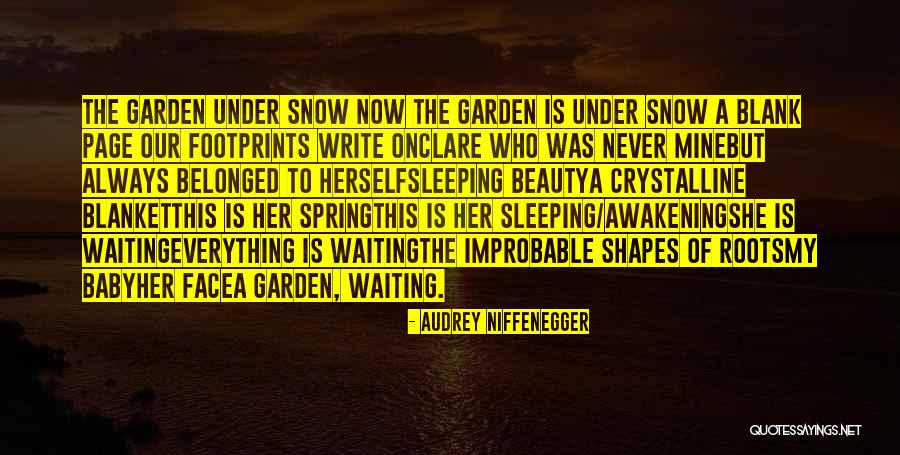 Blank Page Quotes By Audrey Niffenegger Blank Page Quotes By Audrey Niffenegger