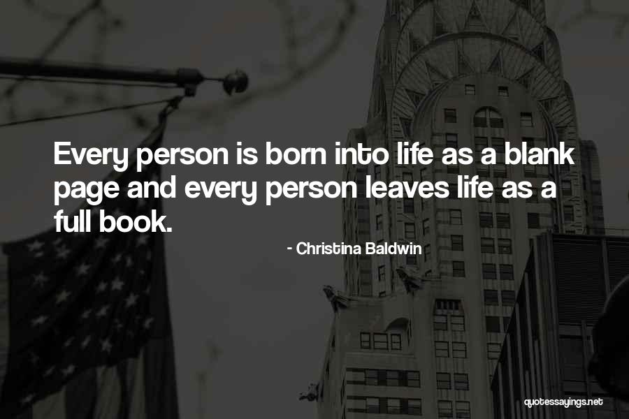 Blank Page Quotes By Christina Baldwin Blank Page Quotes By Christina Baldwin