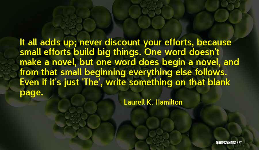 Blank Page Quotes By Laurell K. Hamilton