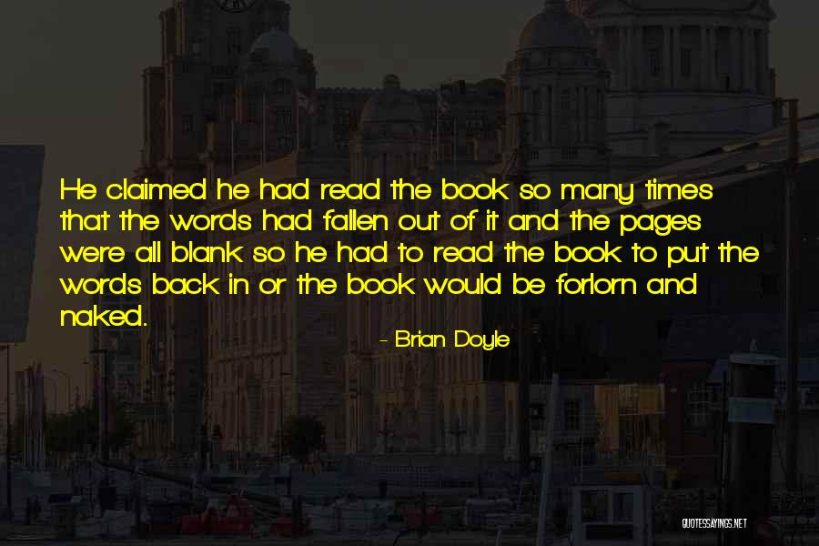 Blank Pages Quotes By Brian Doyle Blank Pages Quotes By Brian Doyle