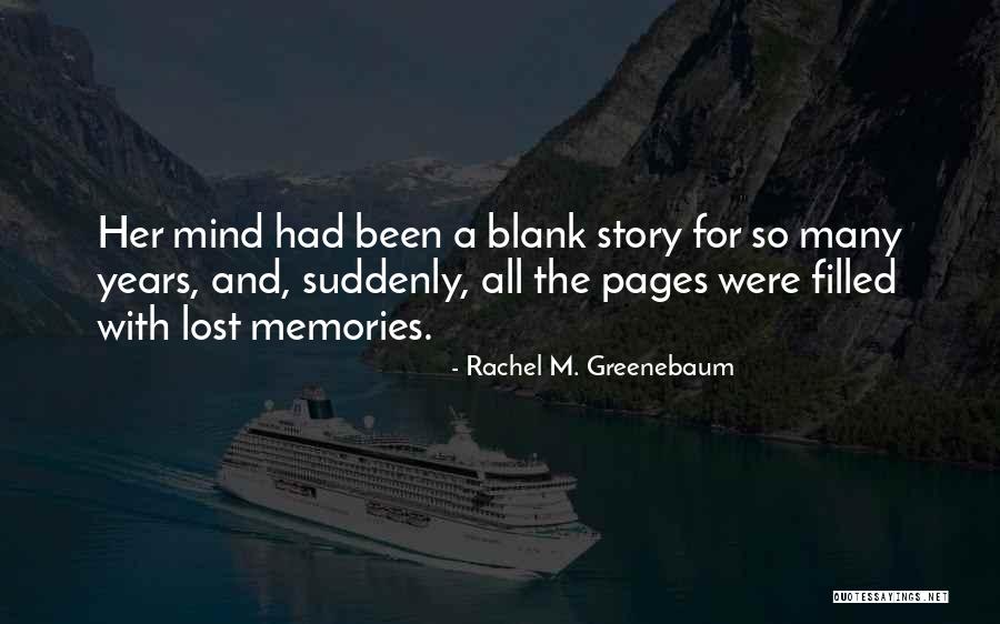 Blank Pages Quotes By Rachel M. Greenebaum Blank Pages Quotes By Rachel M. Greenebaum