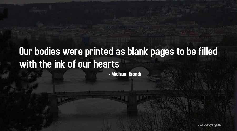 Blank Quotes By Michael Biondi