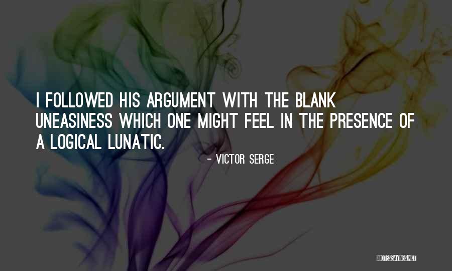 Blank Quotes By Victor Serge