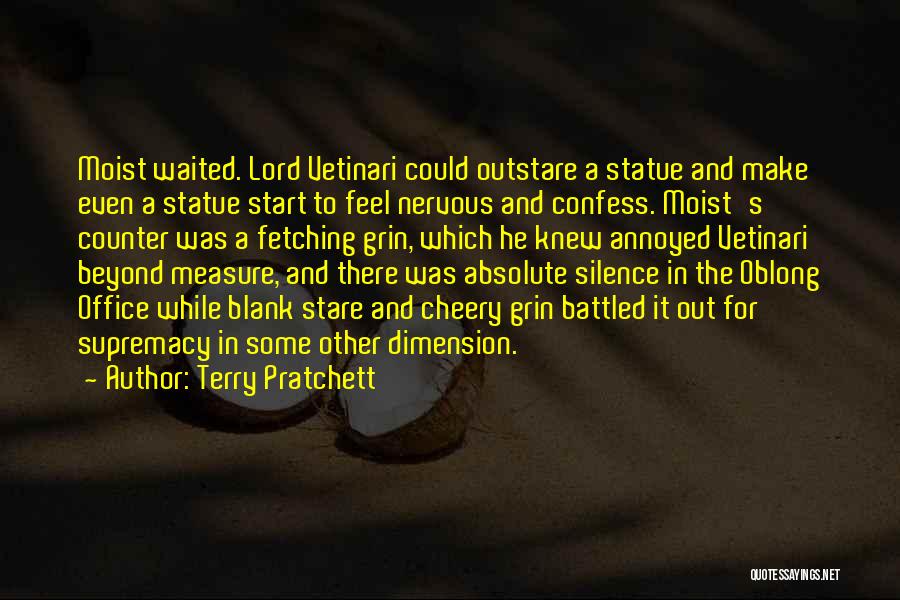 Blank Stare Quotes By Terry Pratchett