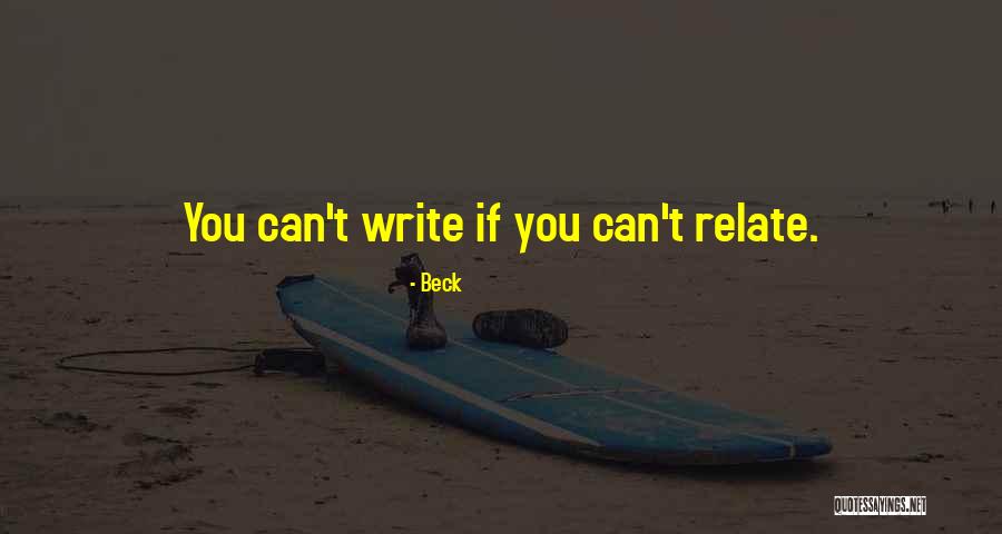 Blaquiere Quotes By Beck Blaquiere Quotes By Beck