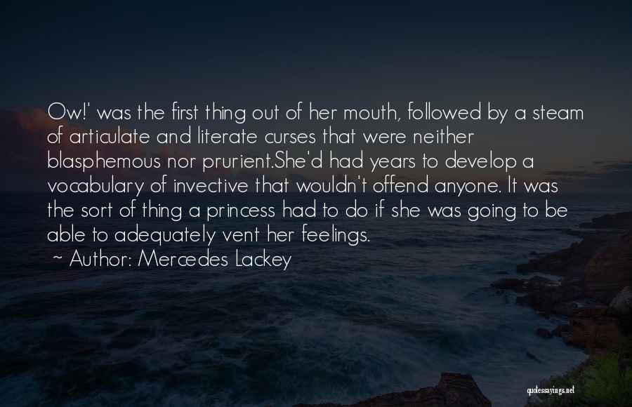 Blasphemous Quotes By Mercedes Lackey