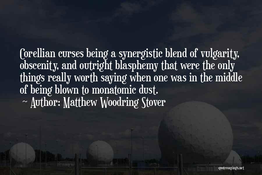 Blasphemy Quotes By Matthew Woodring Stover