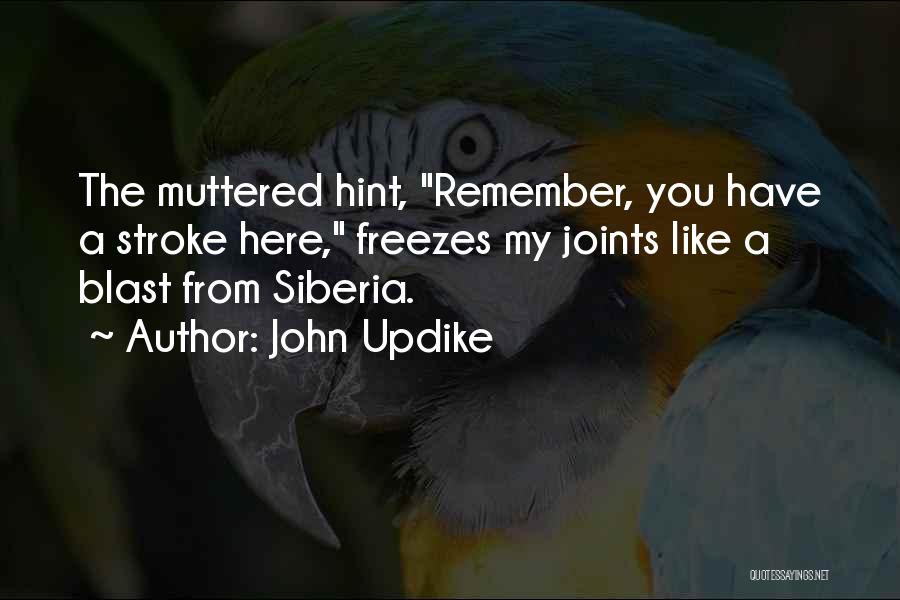 Blast From The Past Quotes By John Updike