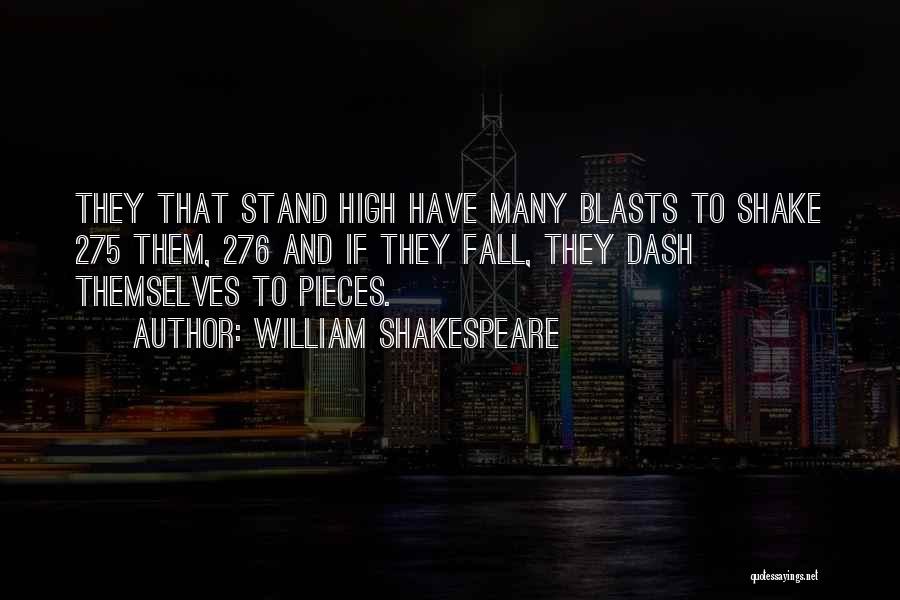 Blasts From The Past Quotes By William Shakespeare