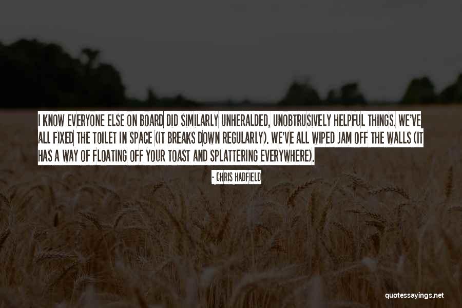 Blayne Barber Quotes By Chris Hadfield Blayne Barber Quotes By Chris Hadfield