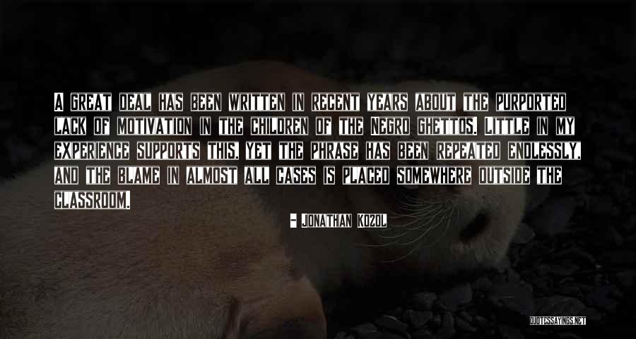 Blazquez Medela Quotes By Jonathan Kozol Blazquez Medela Quotes By Jonathan Kozol