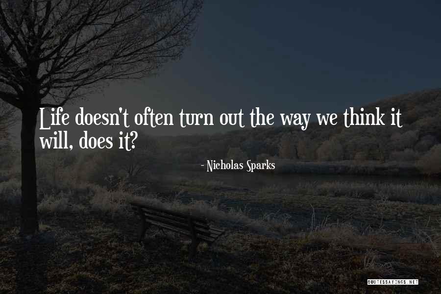 Ble K Hole Ov Quotes By Nicholas Sparks
