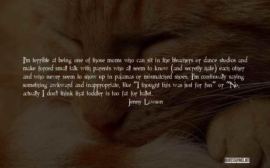 Bleachers Quotes By Jenny Lawson Bleachers Quotes By Jenny Lawson