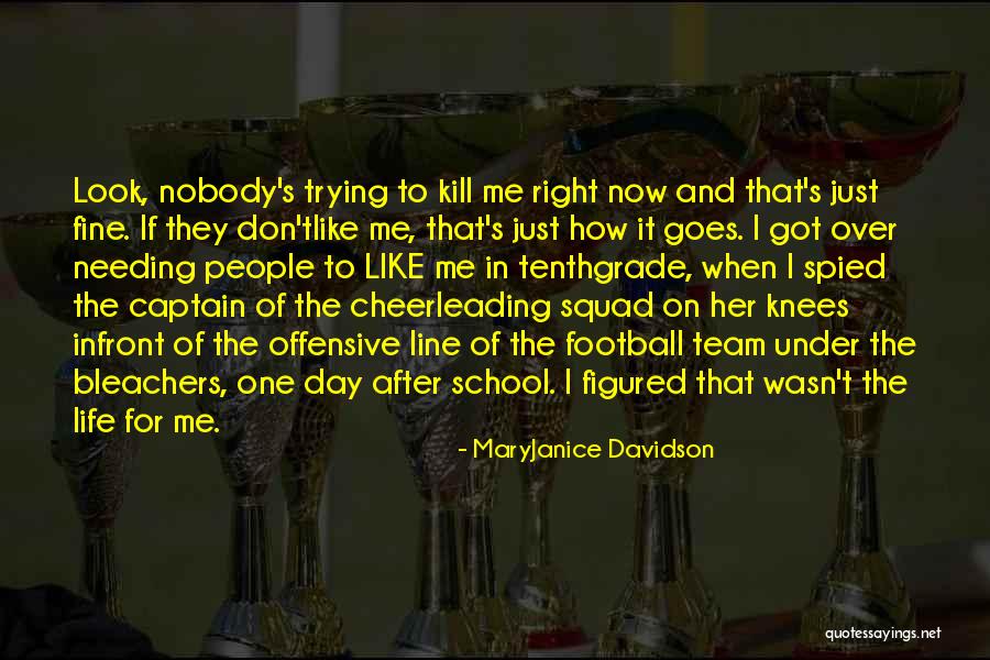 Bleachers Quotes By MaryJanice Davidson Bleachers Quotes By MaryJanice Davidson