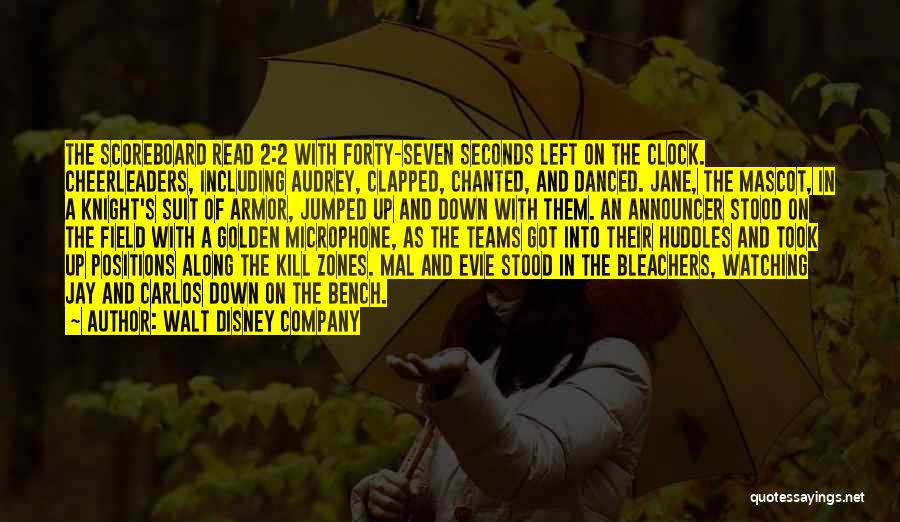Bleachers Quotes By Walt Disney Company