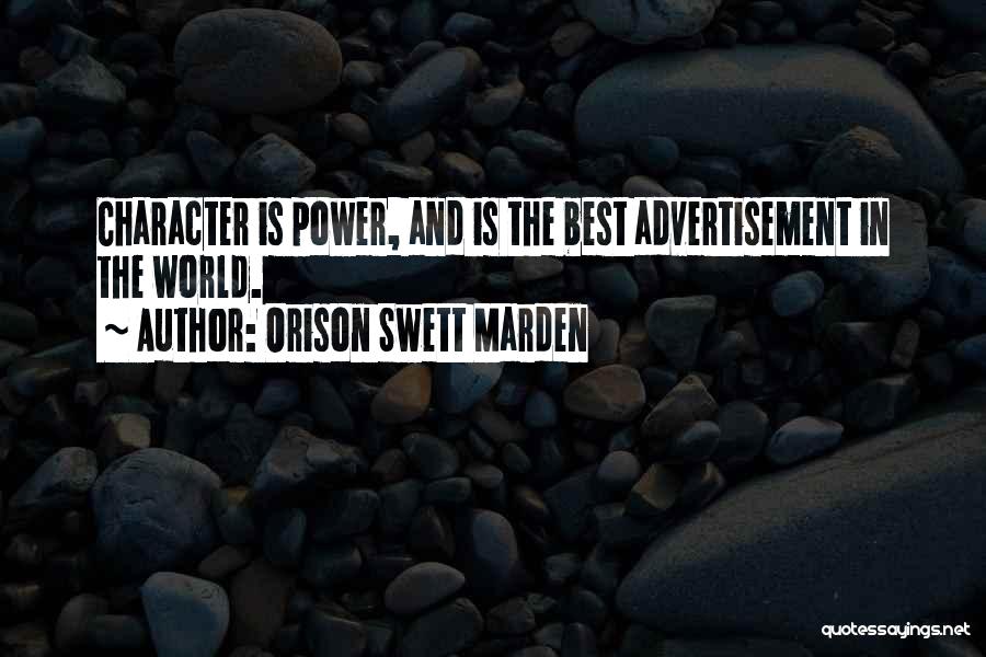 Bledim Not Connecting Quotes By Orison Swett Marden