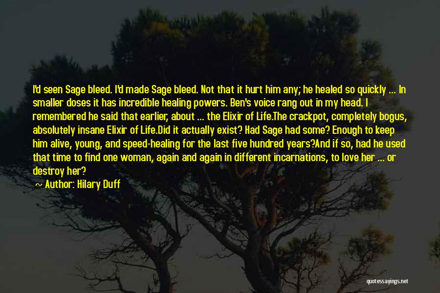 Bleed It Out Quotes By Hilary Duff