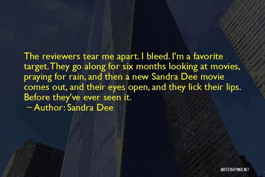 Bleed It Out Quotes By Sandra Dee