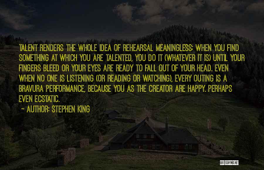 Bleed It Out Quotes By Stephen King