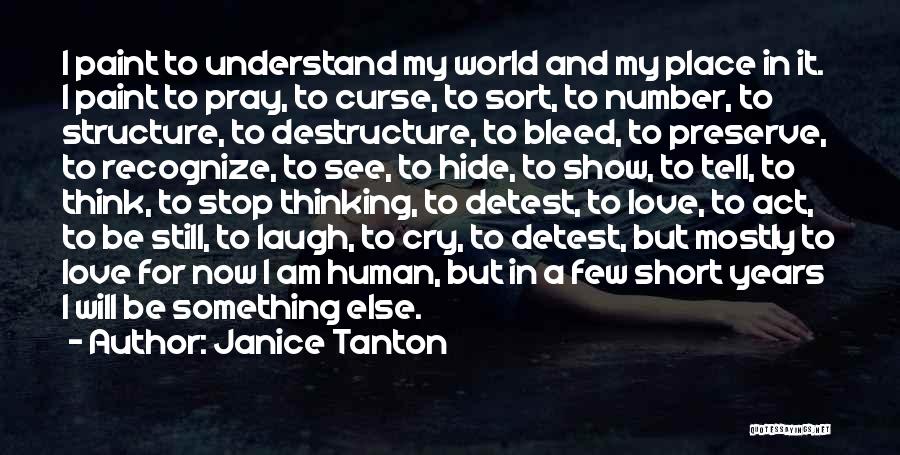 Bleed Love Quotes By Janice Tanton