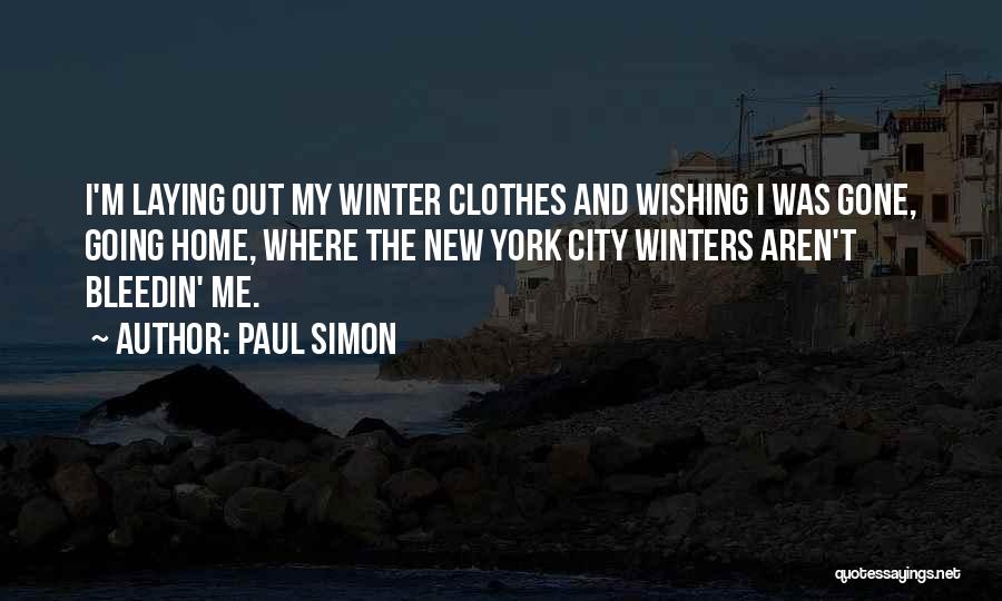 Bleedin Quotes By Paul Simon