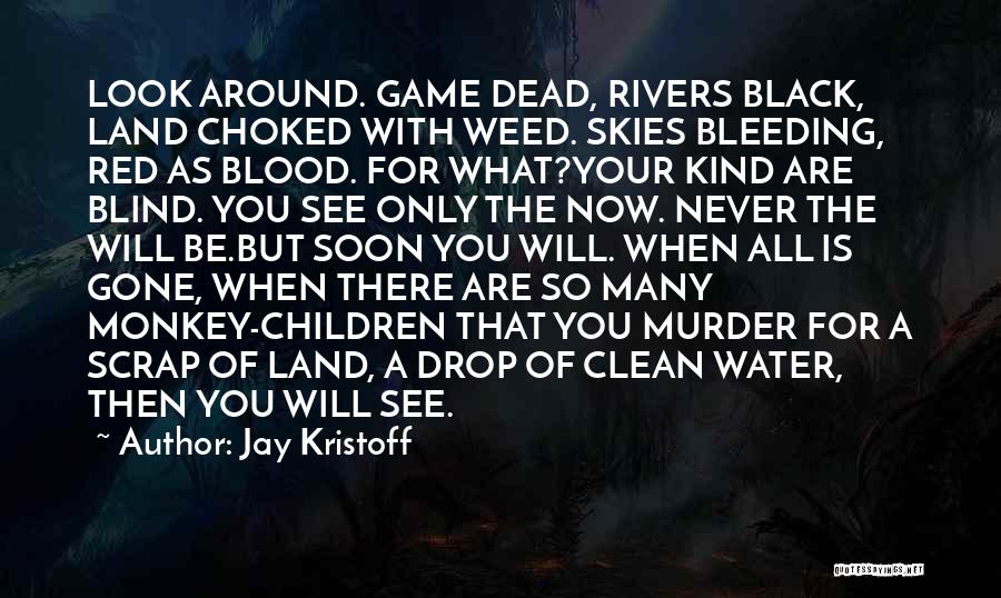 Bleeding Blood Quotes By Jay Kristoff