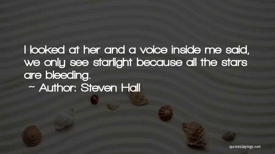 Bleeding Inside Quotes By Steven Hall
