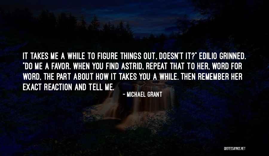 Blendin Blandin Quotes By Michael Grant Blendin Blandin Quotes By Michael Grant