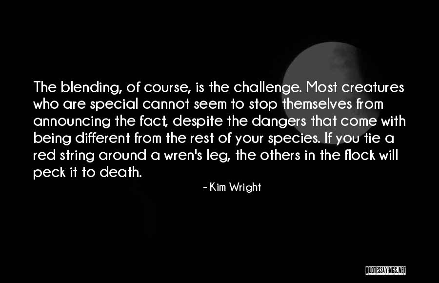 Blending In Quotes By Kim Wright Blending In Quotes By Kim Wright