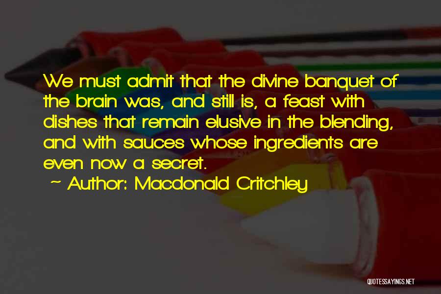 Blending Quotes By Macdonald Critchley