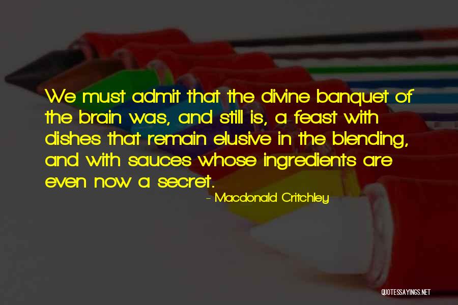 Blending Quotes By Macdonald Critchley