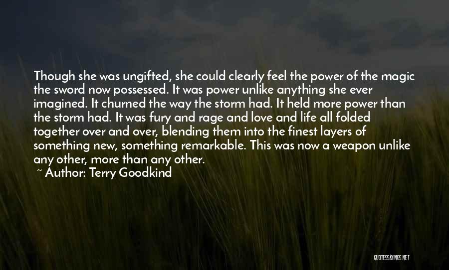 Blending Quotes By Terry Goodkind