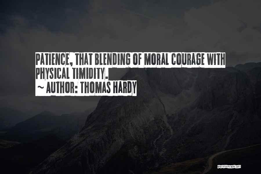 Blending Quotes By Thomas Hardy
