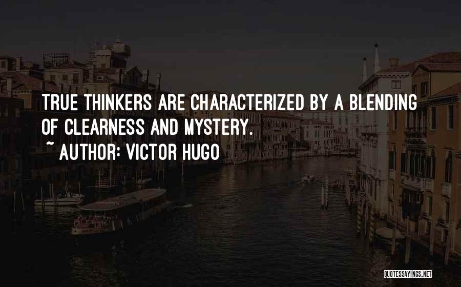 Blending Quotes By Victor Hugo