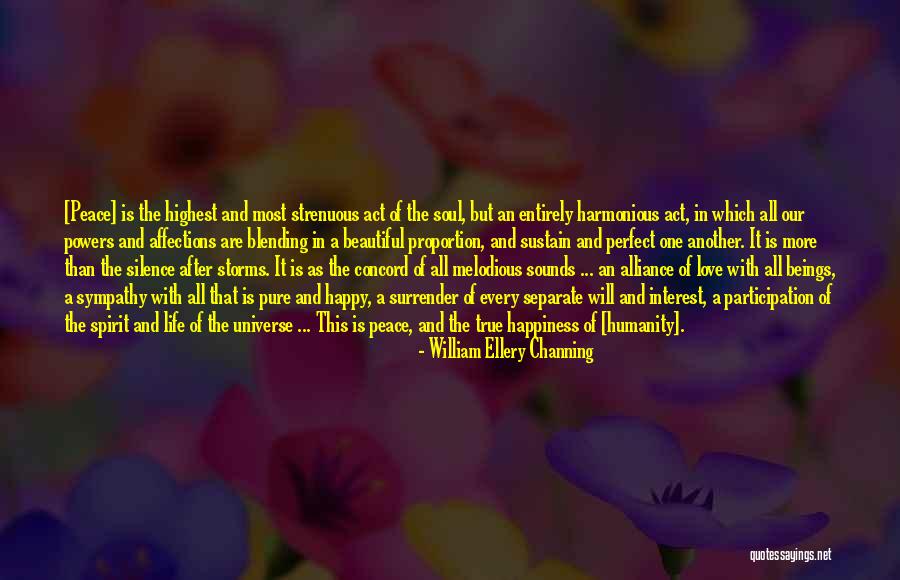 Blending Quotes By William Ellery Channing