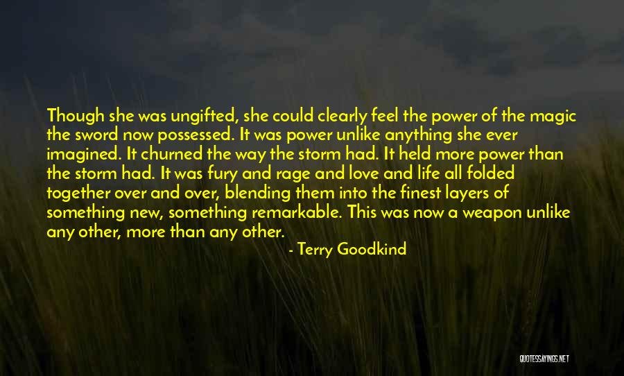 Blending Together Quotes By Terry Goodkind Blending Together Quotes By Terry Goodkind