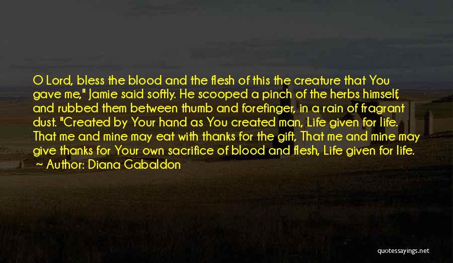 Bless Me Lord Quotes By Diana Gabaldon