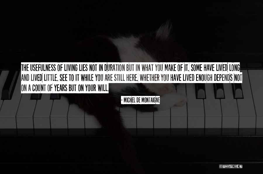 Bless Me Ultima Tenorio Quotes By Michel De Montaigne Bless Me Ultima Tenorio Quotes By Michel De Montaigne
