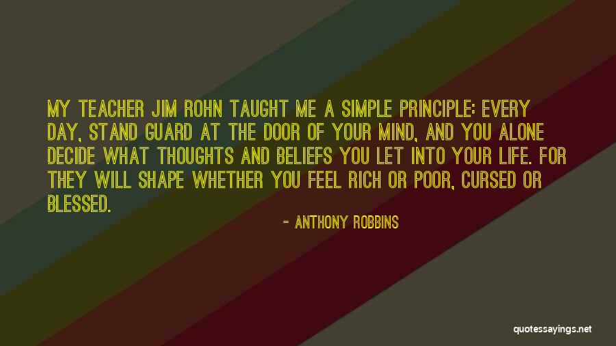 Blessed And Cursed Quotes By Anthony Robbins