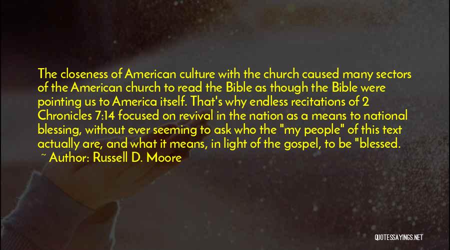 Blessed Are Those Bible Quotes By Russell D. Moore