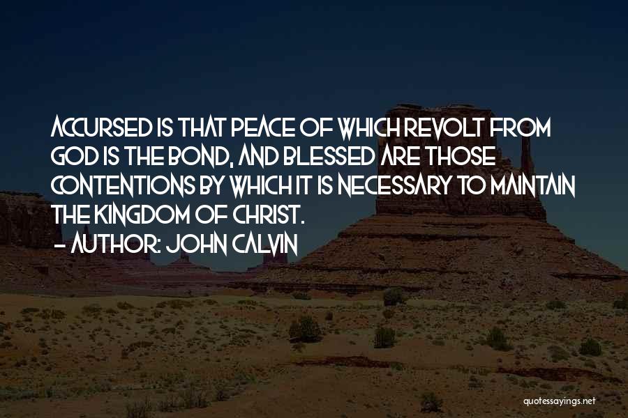 Blessed Are Those Quotes By John Calvin